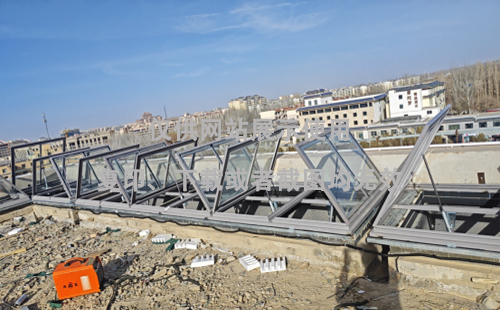 敦煌博物馆西固排烟天窗