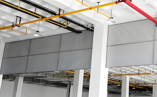 商场防烟分区常闭节点:西固挡烟垂壁高度与控制器接线图解 商场防烟分区常闭节点:西固挡烟垂壁高度与控制器接线图解