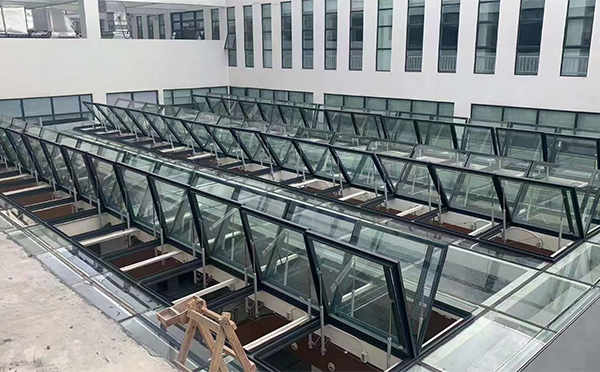 百安科技有限公司近期西固排烟窗项目案例分享