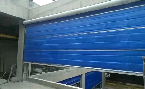 大型物流园区完成西固防火门整体安装工程